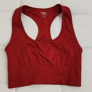 Brick Red YPB Your Personal Best Abercrombie XS Sports Bra